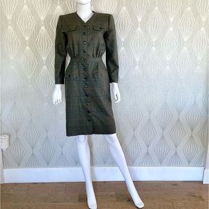 Vintage Valentino Wool Dress